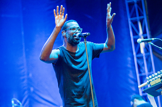 Tunde Adebimpe of TV on the Radio 2016