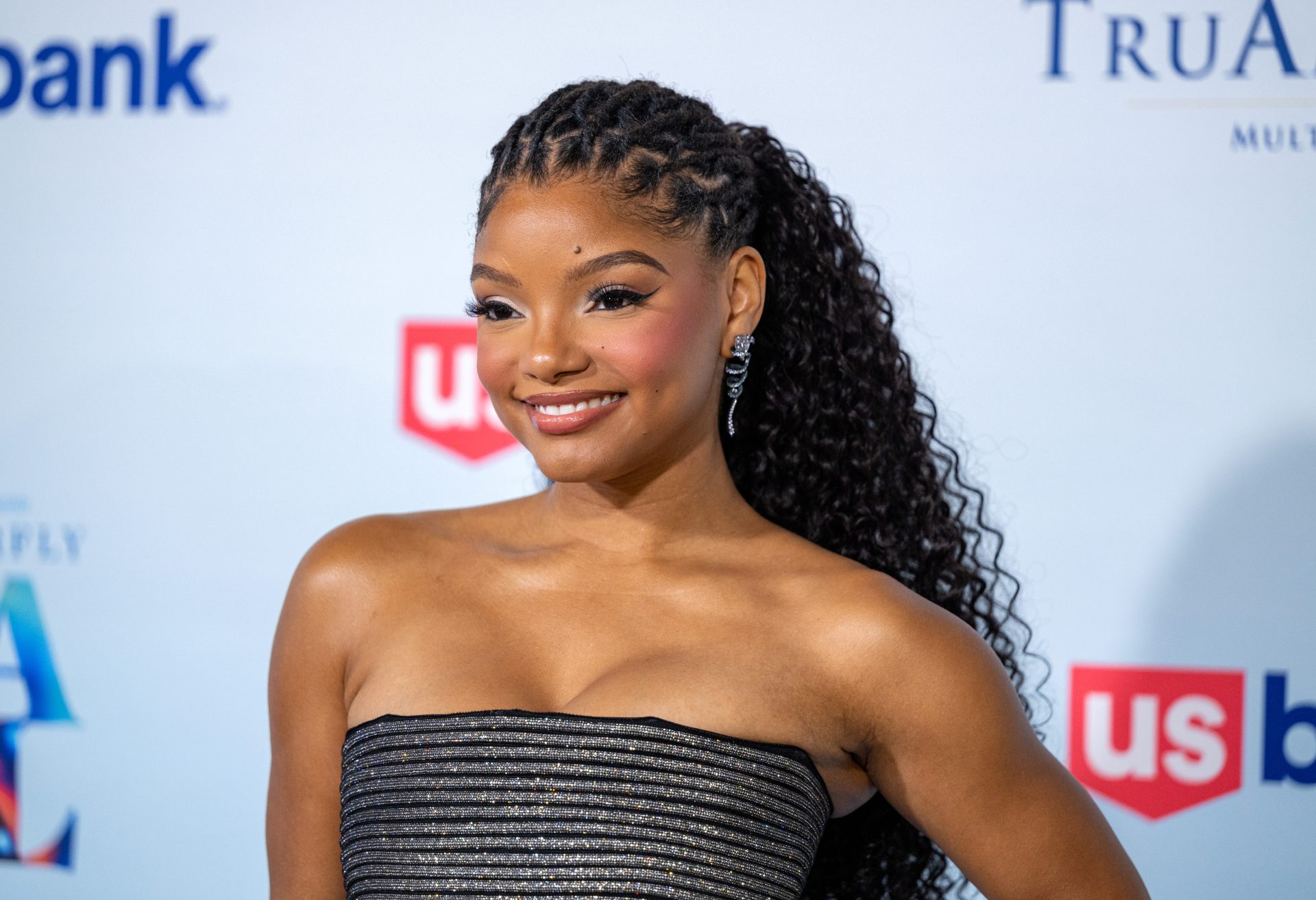 Halle Bailey Sparks Twin Debate Online After Posing For Selfie With Baby Halo In Matching Outfits