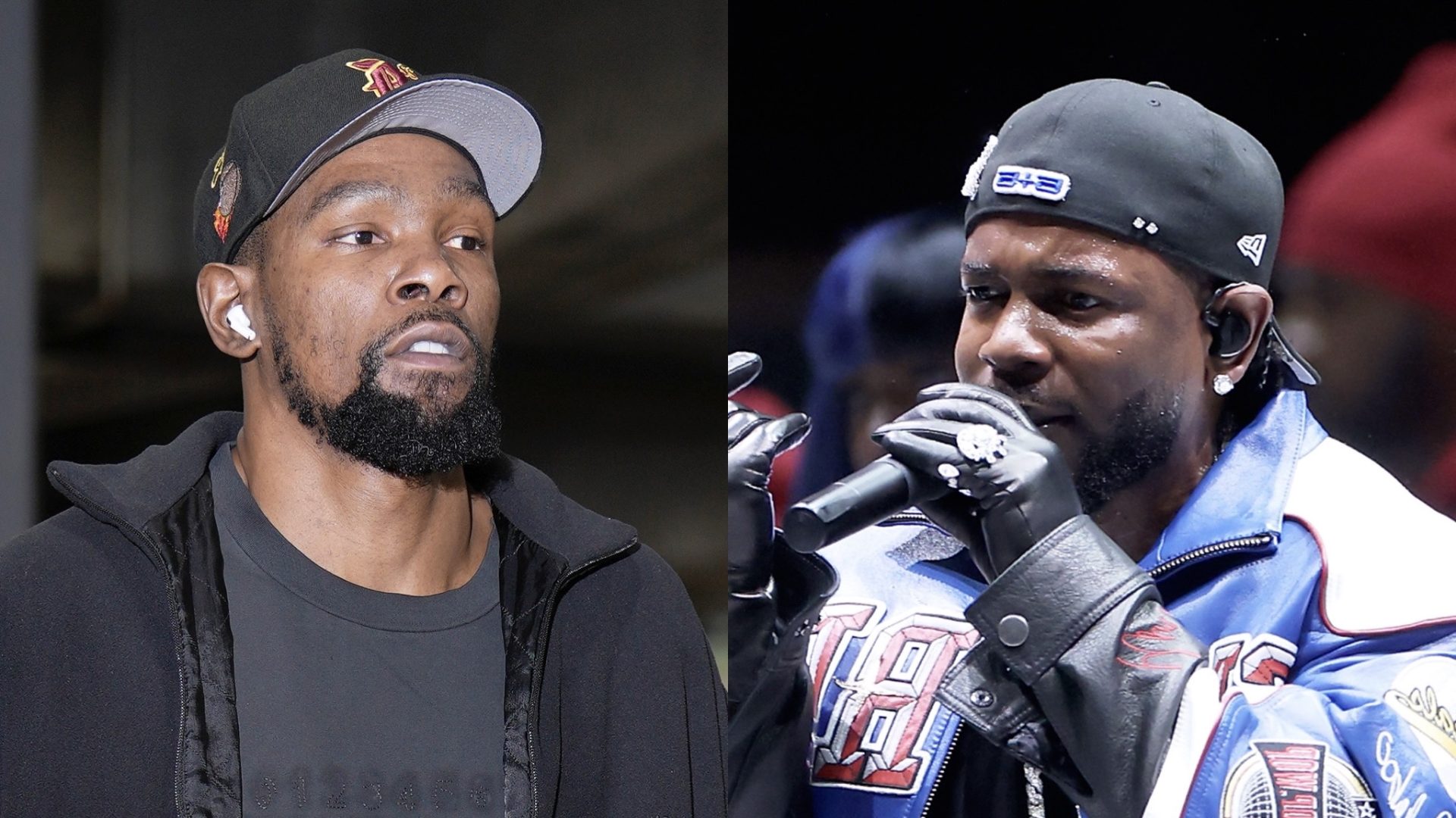 Oop! Kevin Durant Raises Eyebrows After Sharing His Thoughts On Super Bowl & Kendrick Lamar's Halftime Show (WATCH)