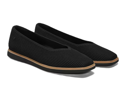 black flats that are comfortable for standing