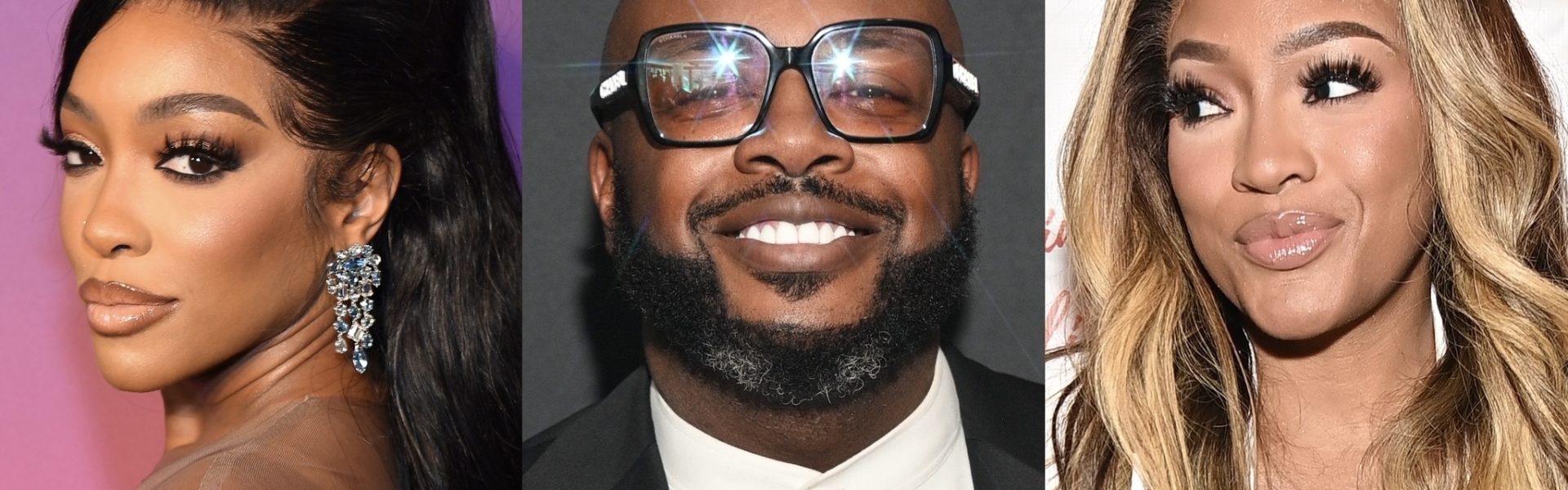 Turnin' Over A New Leaf? Porsha Williams Reacts To New Photo Of Her Ex-Fiancé Dennis McKinley & Drew Sidora