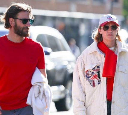 NEW YORK, NEW YORK - NOVEMBER 11: Bradley Cooper and Gigi Hadid are seen in NoHo on November 11, 2024 in New York City. (Photo by Aeon/GC Images)