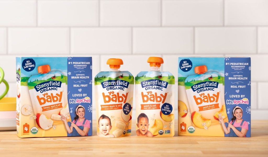 Ms. Rachel and Stonyfield Organic Yogurt Launch New Pouches: Buy Online
