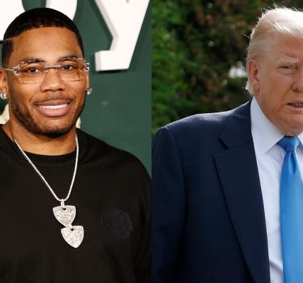 Heard You, Sir! Nelly Sparks Reactions After Speaking On Donald Trump's First 100 Days As U.S. President (VIDEO)
