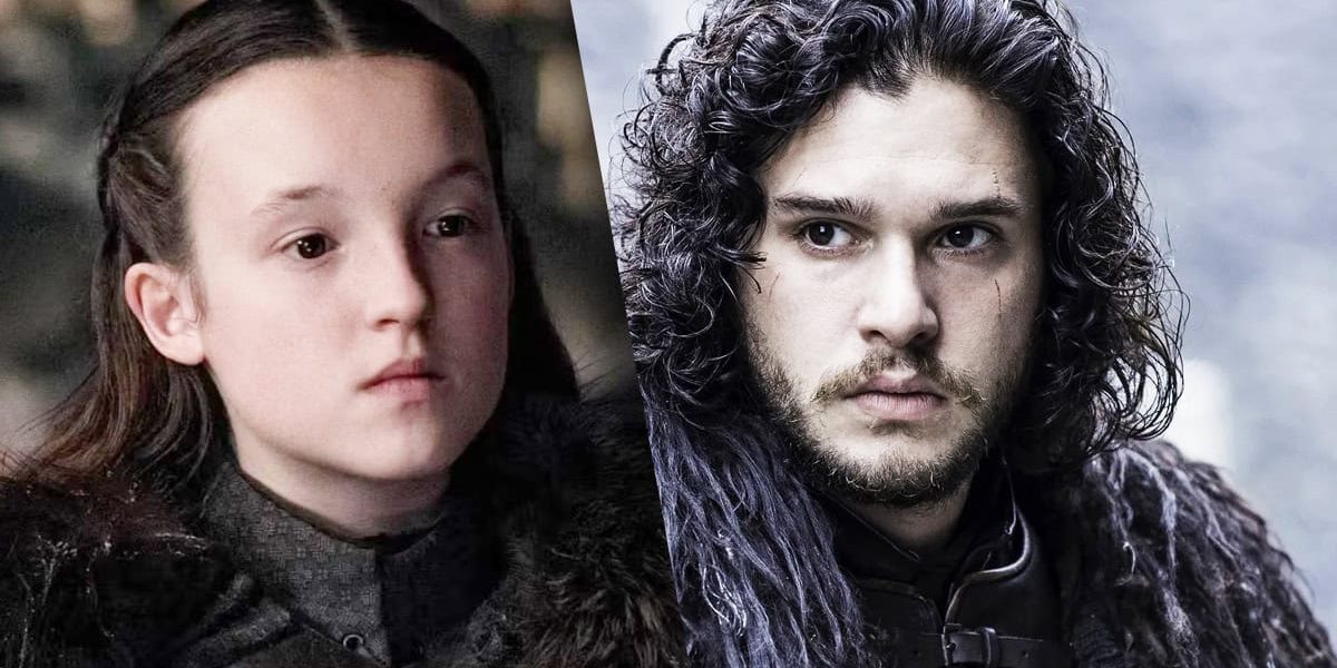 Kit Harington, Bella Ramsey, Game of Thrones