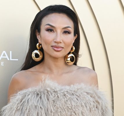 Too Cute! The Internet Gushes Over Footage Of Monaco Serenading Jeannie Mai With Kisses