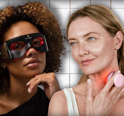 Women Using Light Therapy Beauty Tools From Amazon