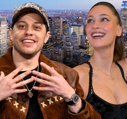 pete davidson and elsie hewitt getty insta 1