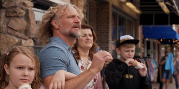 Kody Brown and Robyn Brown and their kids in Cody, Wyoming.