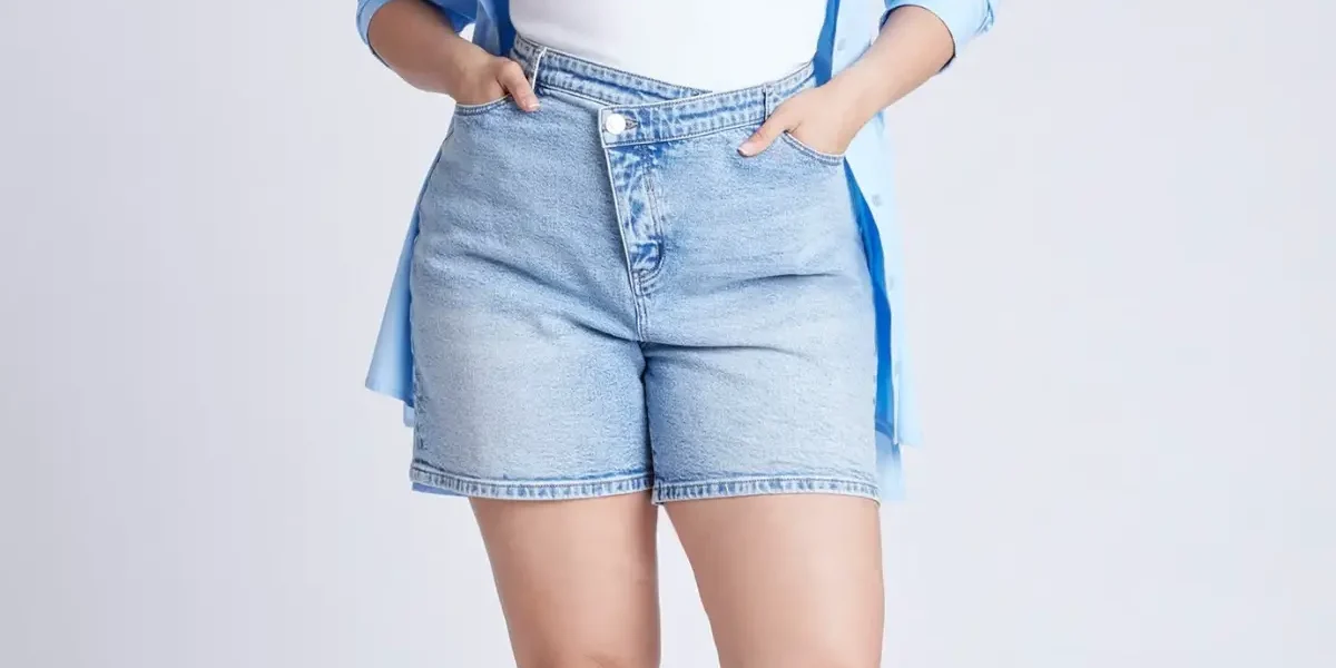 plus size shorts