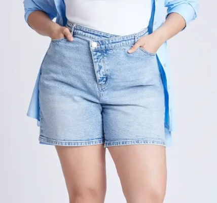 plus size shorts