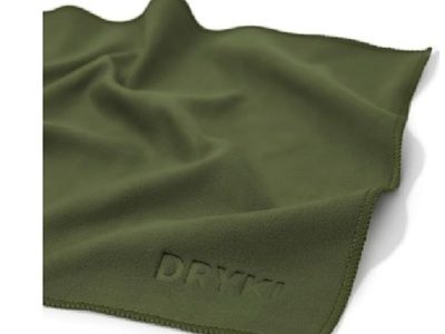 An olive green cloth