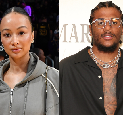 Draya Michele And Jalen Green Reveal Daughter's Face And Name In Sweet IG Post (PHOTOS) Lyght Green