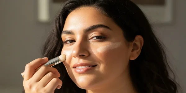 leep makeup from melting feature