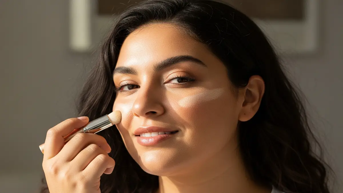 leep makeup from melting feature