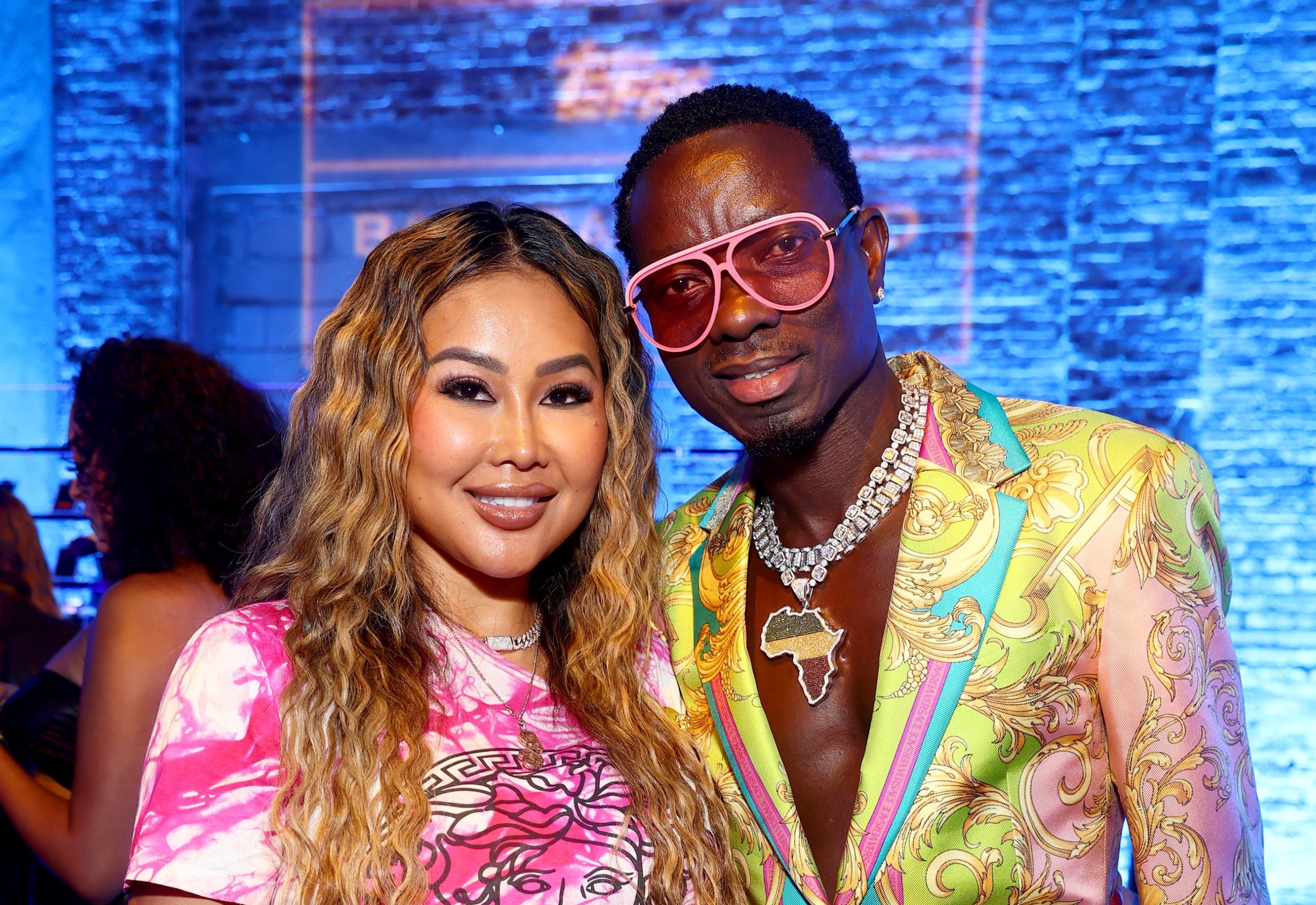 Michael Blackson & His Fiancée Rada Darling Welcomed Their First Child Together
