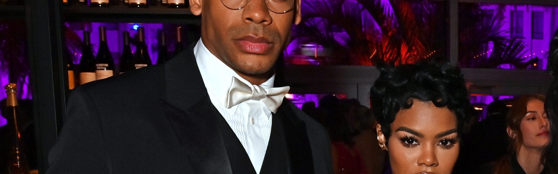 Teyana Taylor Aaron Pierre Confirm Romantic Relationship Kiss Birthday Surprise Dinner Video