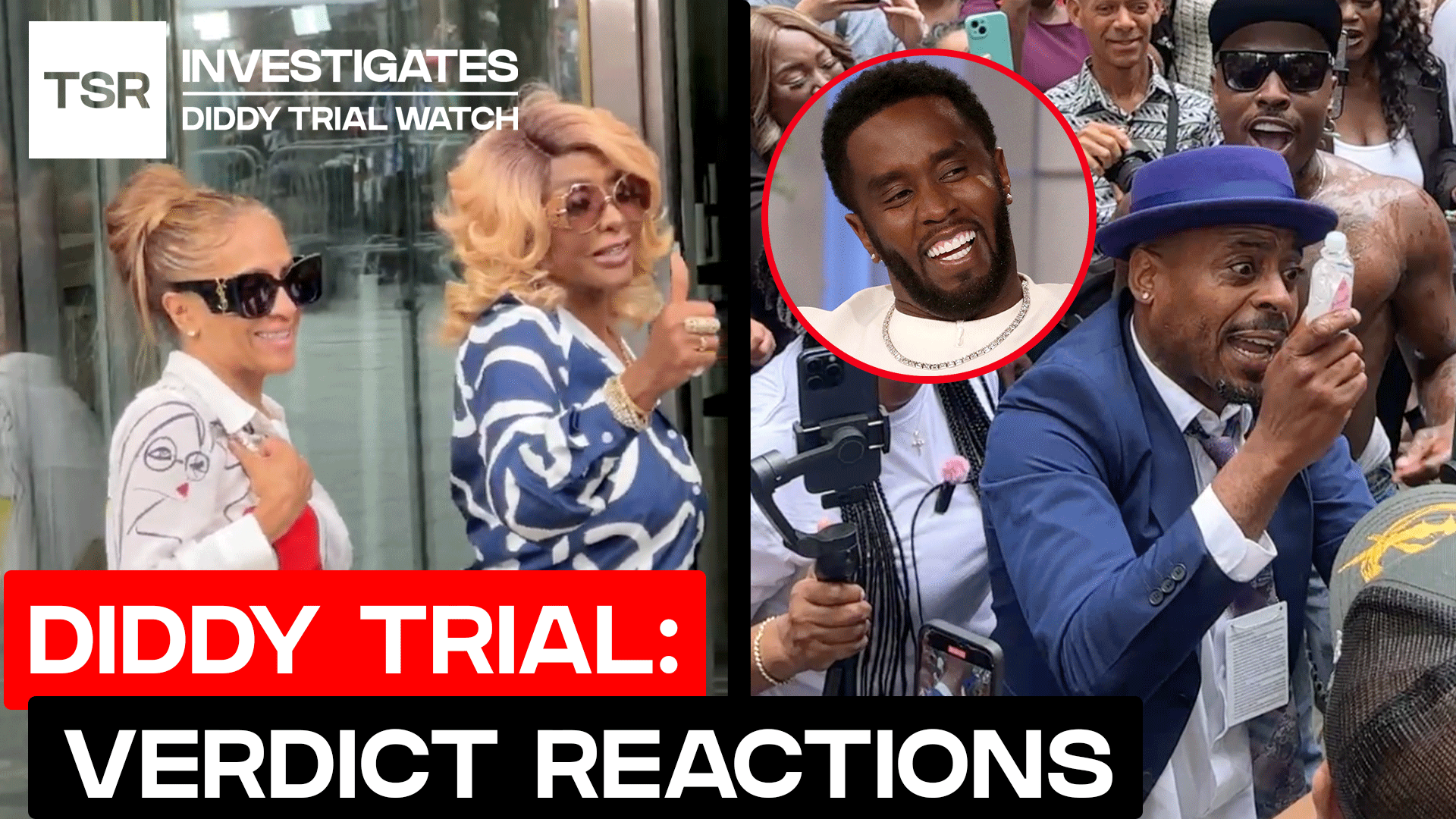 Baby Oil, Cheers & Tears: How Supporters Reacted To Diddy's Verdict & More
