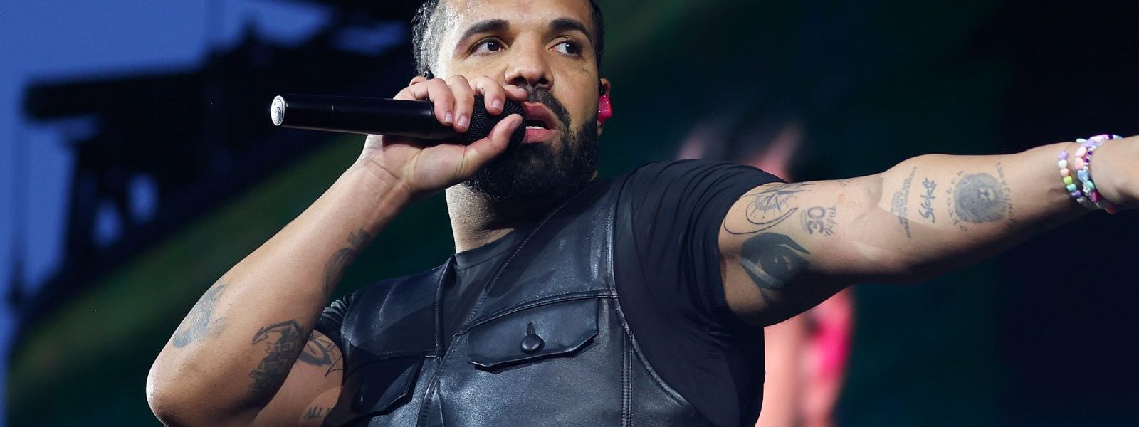 Drake Celebrates Hitting Number Two On Billboard Hot 100