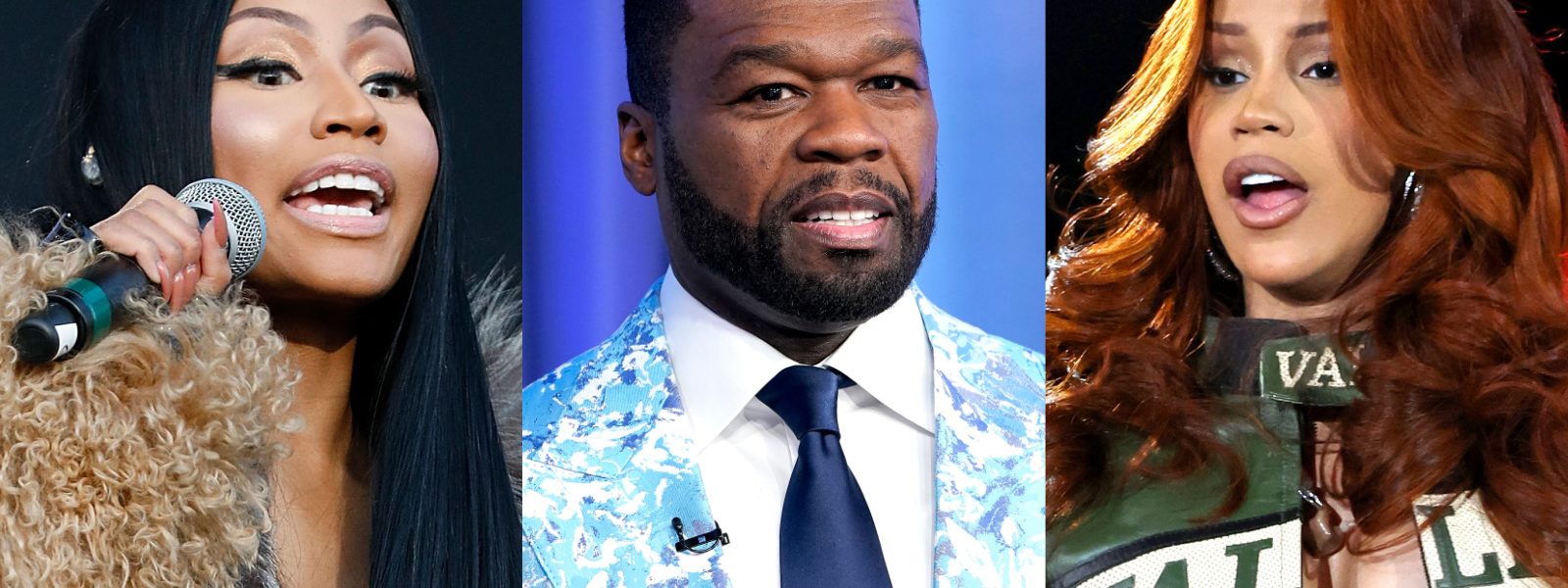 50 Cent Reacts To Nicki Minaj & Cardi B's Vicious Spat