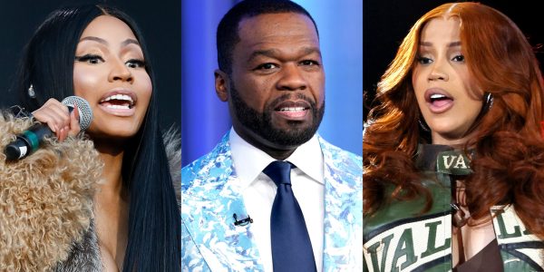 50 Cent Reacts To Nicki Minaj & Cardi B's Vicious Spat
