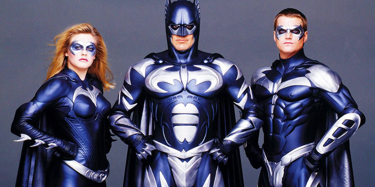 Batman & Robin, Chris O'Donnell, Alicia Silverstone, George Clooney