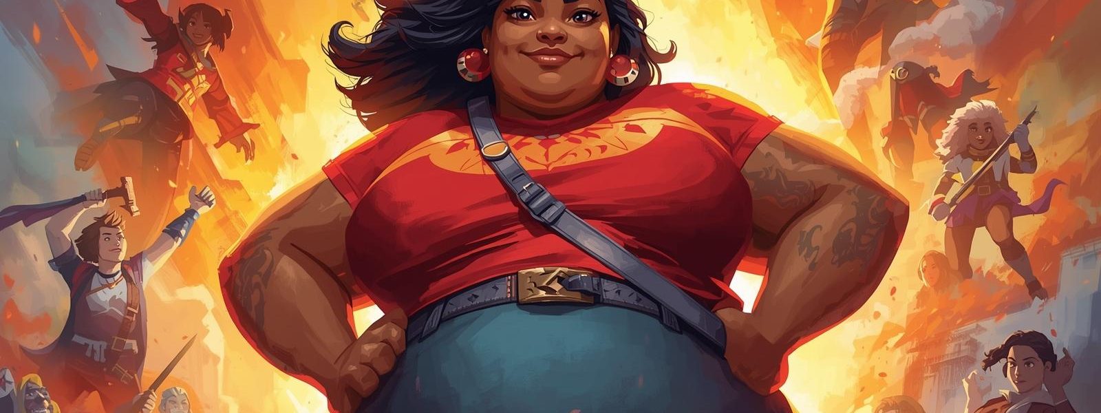 plus size characters