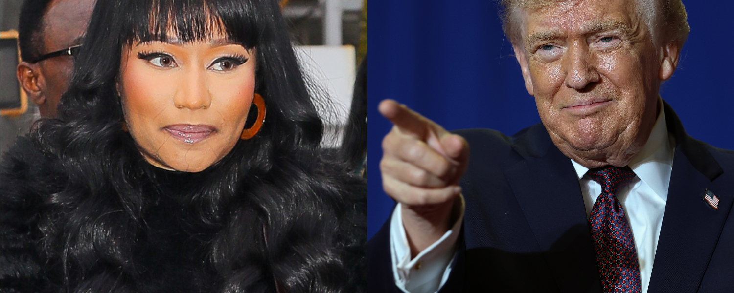 The internet Pops OFF After Nicki Minaj Praises Donald Trump For Rising Above Challenges