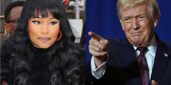 The internet Pops OFF After Nicki Minaj Praises Donald Trump For Rising Above Challenges