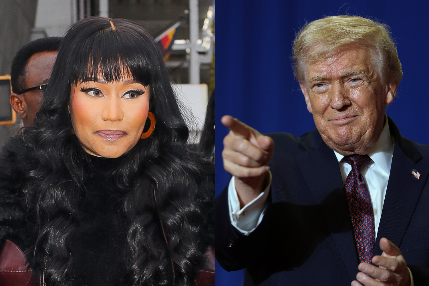The internet Pops OFF After Nicki Minaj Praises Donald Trump For Rising Above Challenges