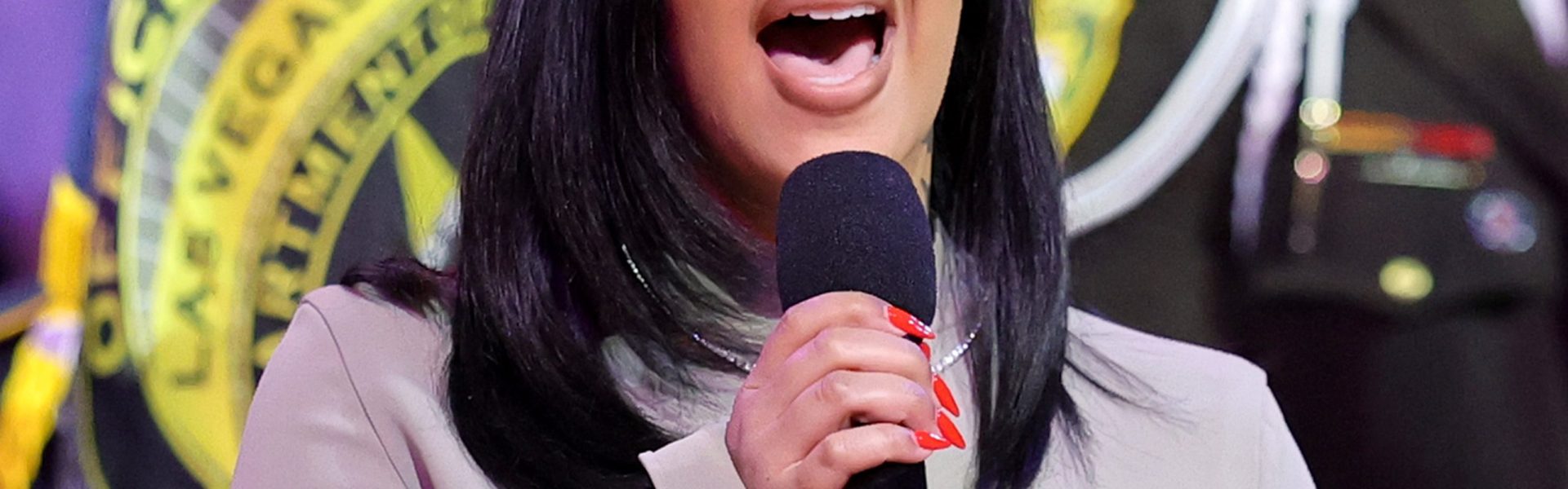 The Mic Was On! Queen Naija Stuns With Powerful National Anthem Performance At NBA Cup Final (WATCH)