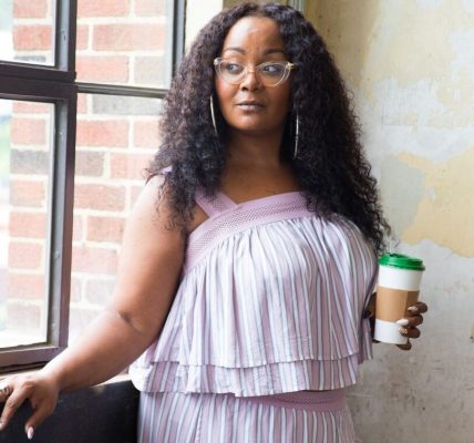 Marie Denee from The Curvy Fashionista in Soncy Plus Size Matching Set 2 e1767040473506