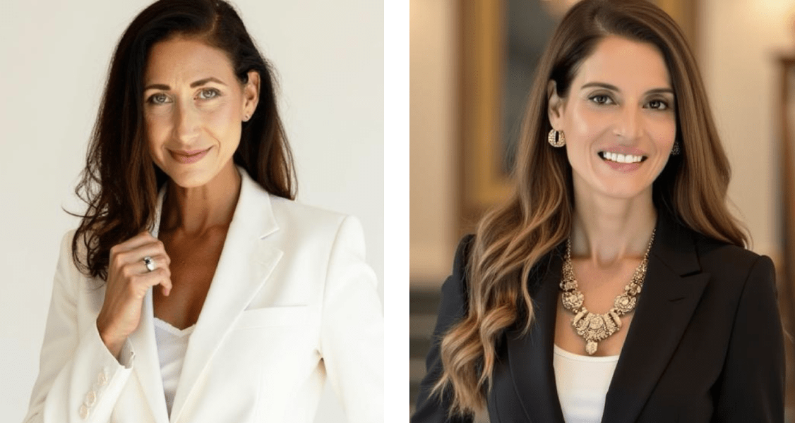 Mariana Gordon and Sondra Bakinde