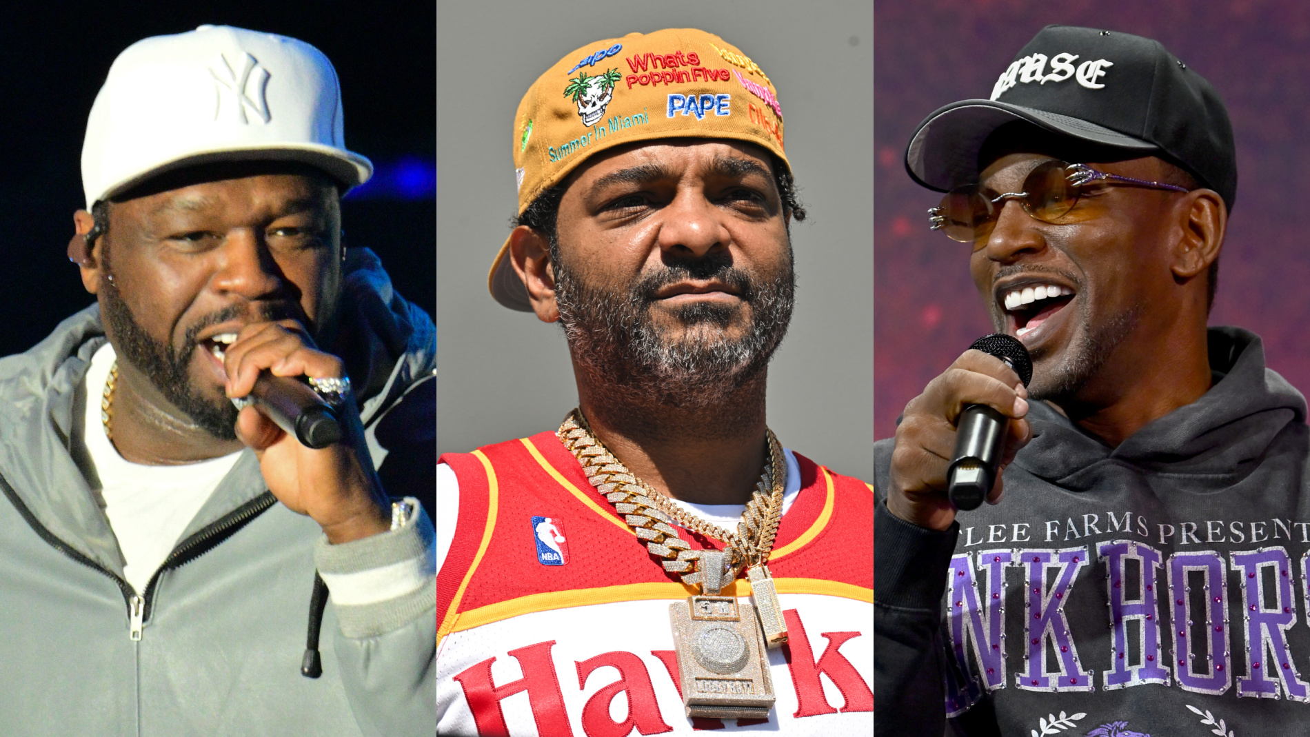 Cam'ron & 50 Cent Gang Up On Jim Jones Amid 'Heated' Back & Forth