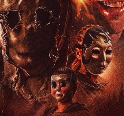 Genre regular Richard Brake is featured alongside the masked killers on the new poster for The Strangers: Chapter 3