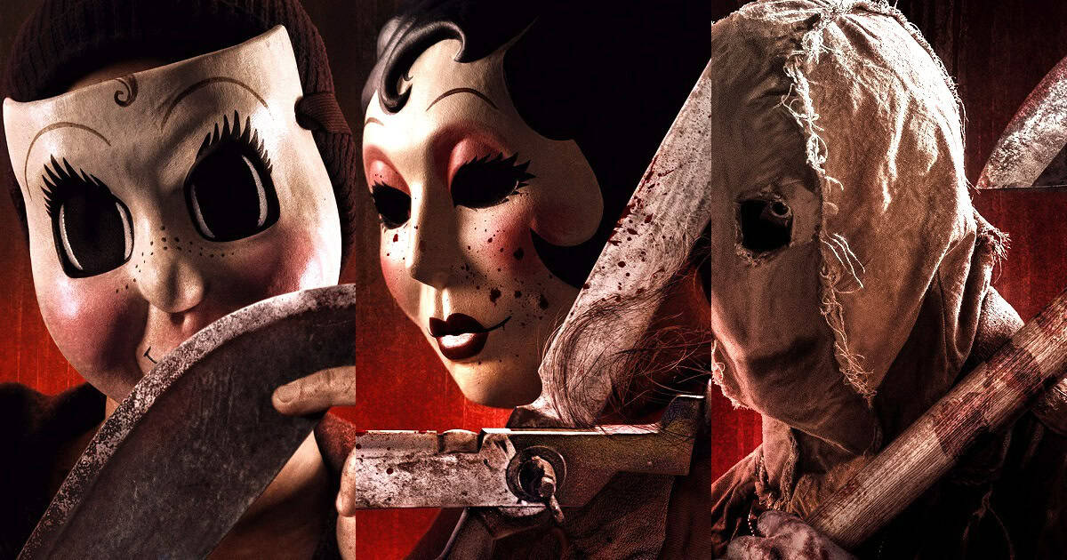 Renny Harlin's Strangers trilogy was going to introduce new strangers Ghost Skull and Witch Face, but they were cut out