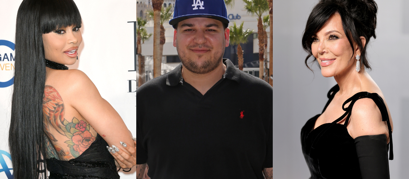 Angela White Blac Chyna Kris Jenner Celebrate Rob Kardashian 39th Birthday Throwback Photos