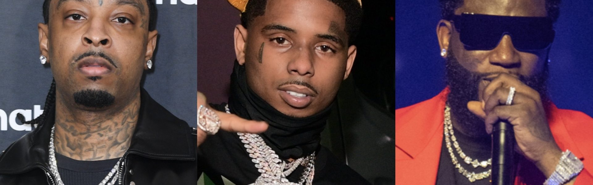 Whew! Fans React To Clip Of 21 Savage Bumping Pooh Shiesty's Music Amid Allegations That He Robbed Gucci Mane (WATCH)