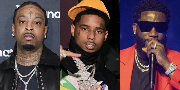 Whew! Fans React To Clip Of 21 Savage Bumping Pooh Shiesty's Music Amid Allegations That He Robbed Gucci Mane (WATCH)