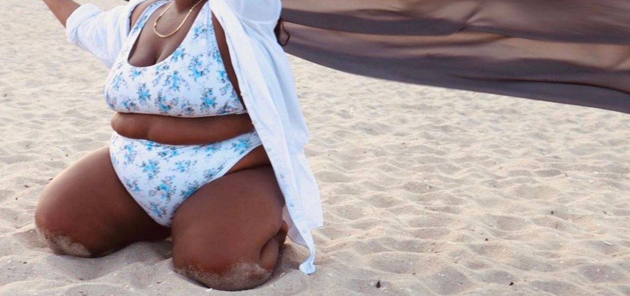 Kara I am Juicy Johnson share sHow My First Time Wearing a Two-Piece Plus Size Swimsuit Increased My Confidence