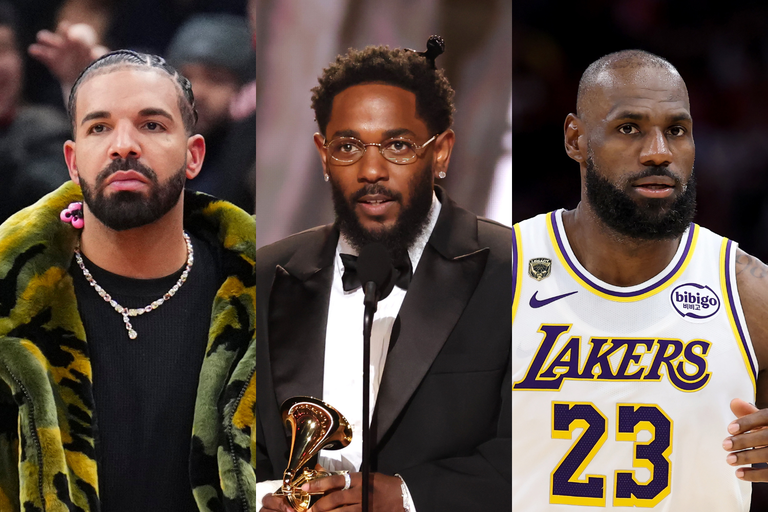Drake Seemingly Blasts Kendrick Lamar, LeBron James, J. Cole & More On Leaked Track As Fans Rewind (PHOTOS + VIDEO)