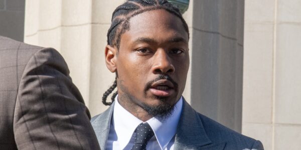 UPDATE: Footage Shows Stefon Diggs Shedding Tears After Being Found Not Guilty In Assault & Strangulation Case (VIDEOS)