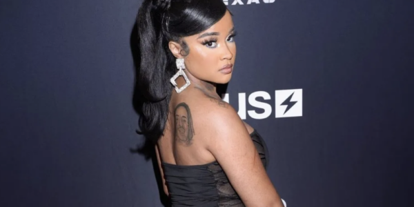 NORTH HOLLYWOOD, CALIFORNIA - APRIL 23: Stunna Girl attends the Zeus at Regal North Hollywood on April 23, 2023 in North Hollywood, California.