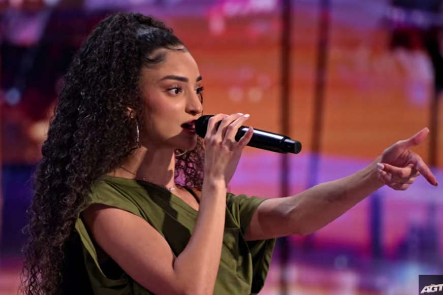 Lara D performs on "America's Got Talent"