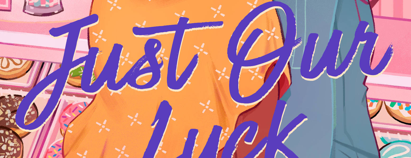 Plus size romance novel- JUST OUR LUCK by Denise Williams