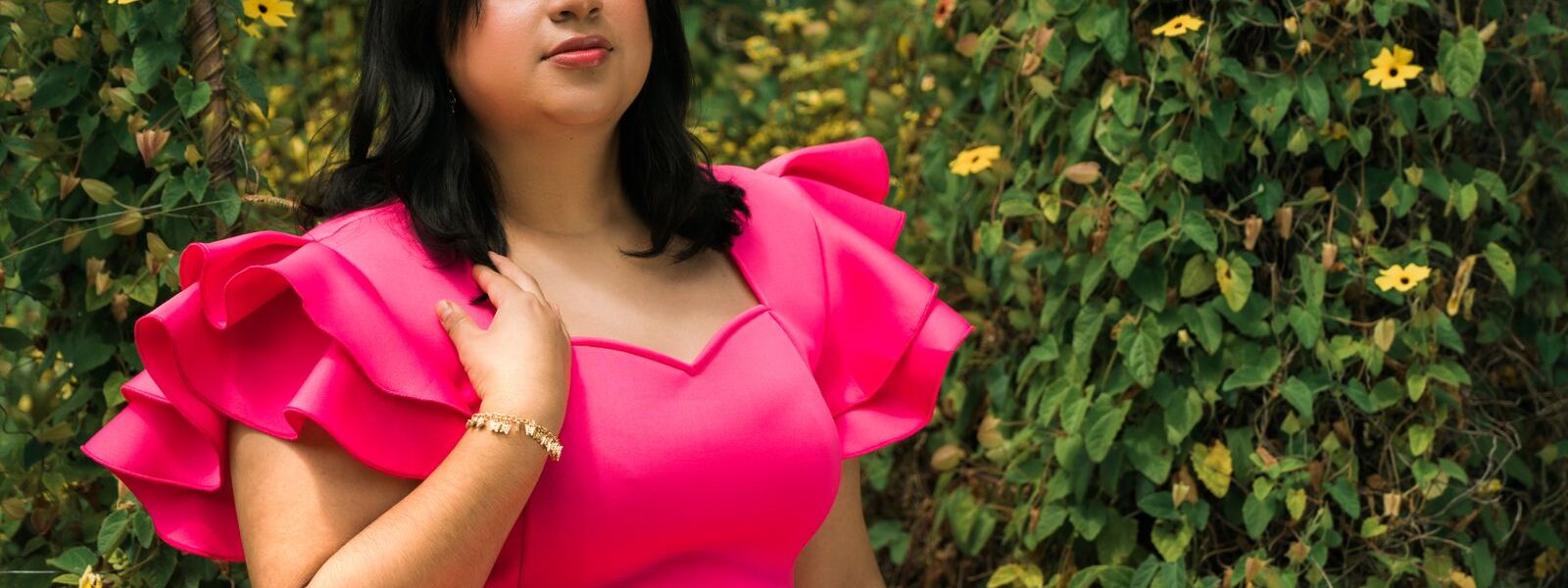 Pink Peplum top
