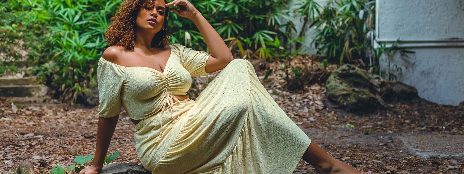 Lemon Yellow Maxi Dresses