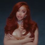 Cardi B’s Plunging Sequin Dress Highlights Her Voluptuous Curves