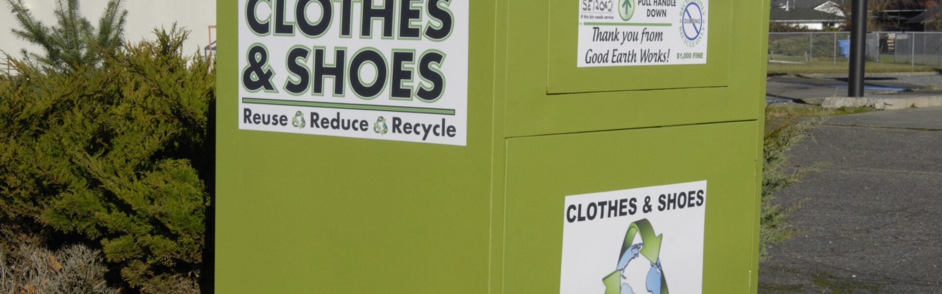 dead body clothing donation box dead body found Odessa Texas