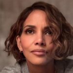 Halle Berry Stuns in Plunging Sheer Dress